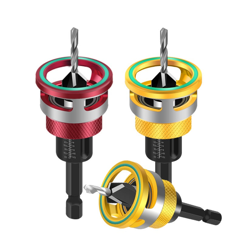 Countersink Drill Bit Set for Clean, Flush Screws